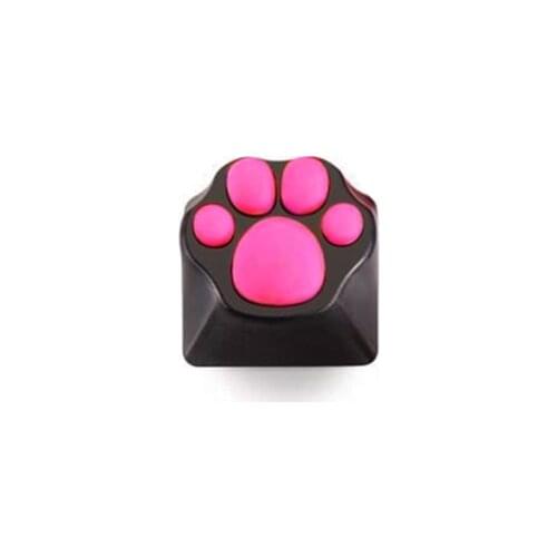 ABS Silicone Kitty Paw Artisan Cat- Paws Pad Keyboard keyCaps for cherry MX Swit Q1JC