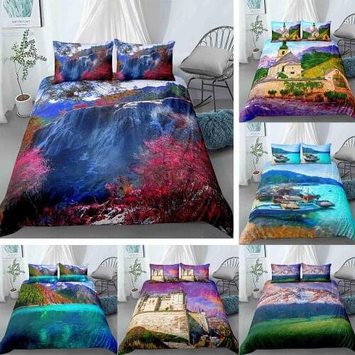 3D Bedding Set Single Twin Double Queen King Cal Size Bed Linen