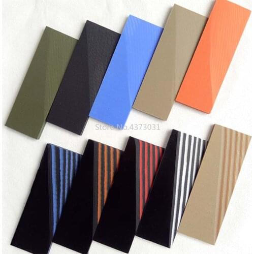 2Pieces DIY Knife handle material G10 shank Patch Space board For DIY Knife handle Craft Supplies