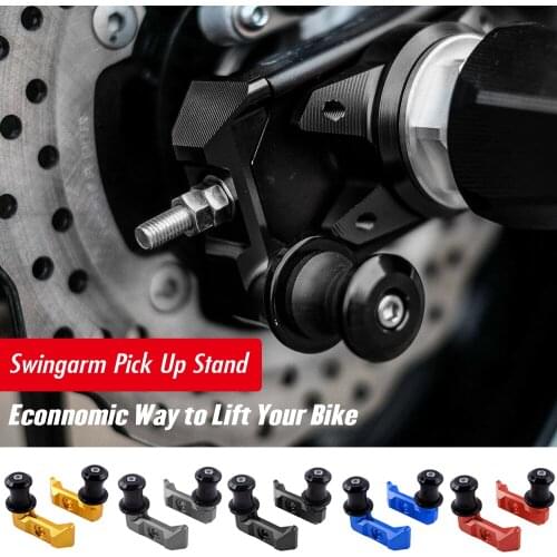 MT07 FZ07 MT FZ 07 Rear Wheel Fork Axle Chain Adjuster Block W/ Swingarm Spools Slider For YAMAHA MT-07 FZ-07 2014-2018 2017 16