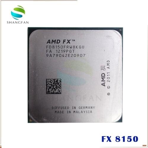 AMD FX-Series FX-8150 FX 8150 3.6Ghz Eight-Core CPU Processor FX8150 FD8150FRW8KGU Socket AM3