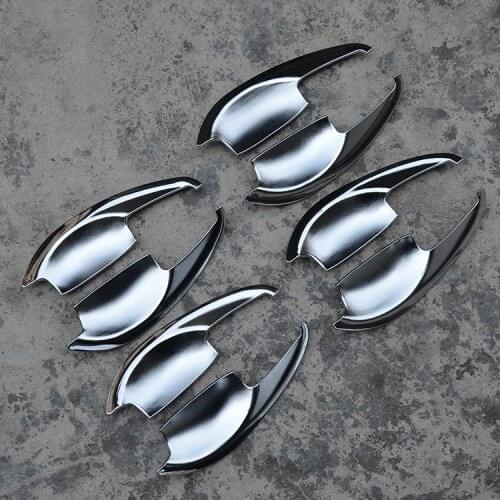 High-quality ABS Chrome Door Handle Bowl For Nissan TEANA 2013 2014 2015 Car-styling Car-covers 8pcs/set