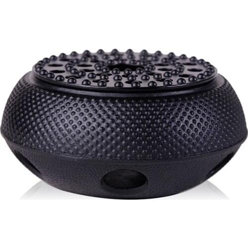 Japan Honeycomb Cast Iron Burning Stove Alcohol Pot Furnace Carbon Charcoal Heating Teapot Copper Base Insulation
