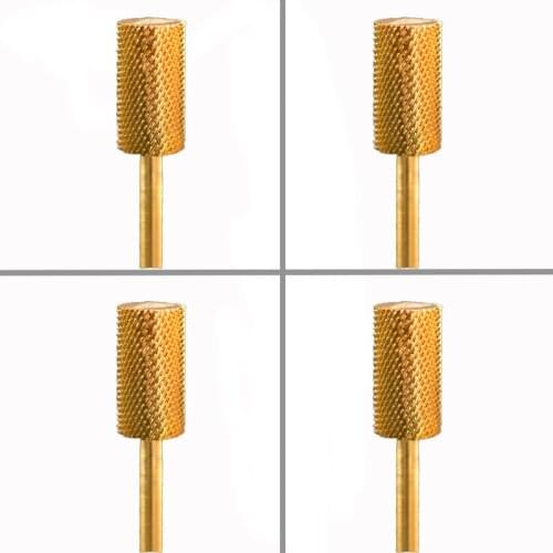 4pcs Carbide Nail Drill Bit - Large Barrel Bit -F