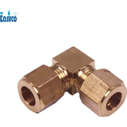 5pcs/pack) 6mm Brass OD Elbow connector for mist cooling system,free shipping