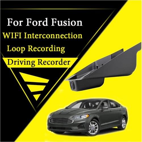 Car Road Record WiFi DVR Dash Camera Driving Video Recorder For Ford Fusion Mondeo 2014~2020 Recording