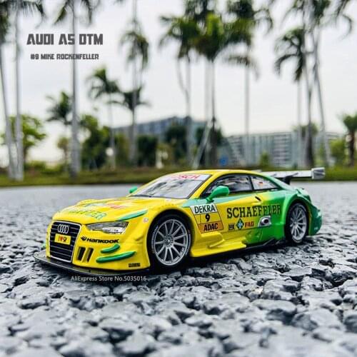 Bburago 1:32 Audi A5 #9 DS WRC Rally Racing Alloy Model Car model Collecting gifts
