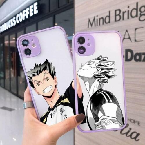 Kotaro Bokuto haikyuu anime manga Phone Case matte transparent For iphone 7 8 11 12 plus mini x xs xr pro max cover
