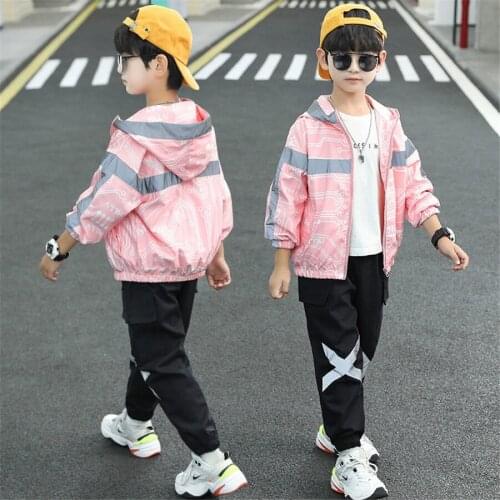 Kids Boy Clothes Sets 2020 Spring Autumn New Fashion Camouflage Game Style Hooded Children Clothing For Boys Tracksuit 3-13Year