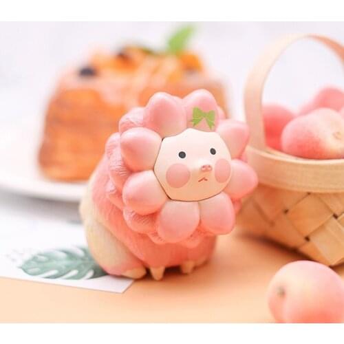 Lion Figure Anime Toys Blind Box Flower Pig Dessert Garden Series Action Doll Model Animal Guess Bag Full Set mystery Kids Gift