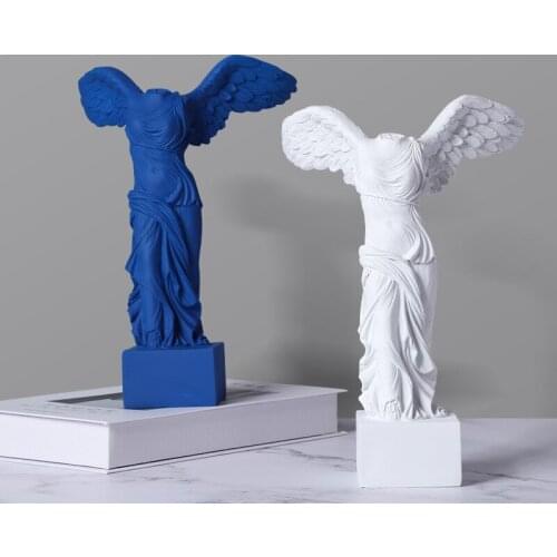 Art Nordic Resin Crafts Headless Angel Jewelry Home Living Room Study Bedroom Creative Decoration