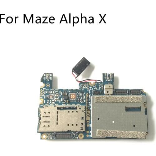 Maze Alpha X Used Mainboard 6G RAM+128G ROM Motherboard For Maze Alpha X MTK6757 6.00" 1080x2160 Smartphone