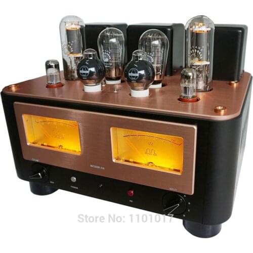 Meixing Mingda 2019 New Version Goldenage MC3008-AR Stereo Integrated With Power Amplifier HIFI EXQUIS PSVANE 805 Tube Amp