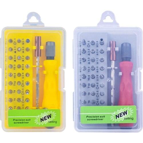 32 Pieces Precision Screwdriver Set Magnetic Repair Tool for Camera Laptop Watch Glasses