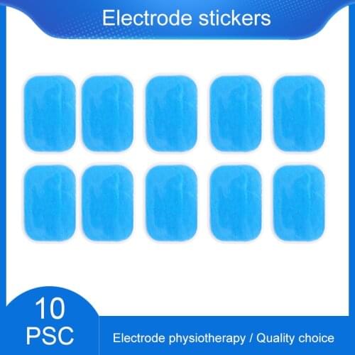 10/20pcs Fitness Gel Replacement Stickers Hydrogel Electrode Pads/Patch For EMS Muscle Training Massager ABS Abdominal Trainer