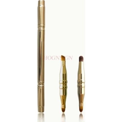 Portable Makeup Brush Lipstick Four Eye Shadow Lip Brush Concealer Eyeliner Combination Sale