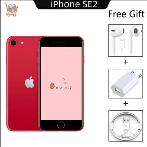 Apple-the Original iPhone SE2 Smartphone 64G iOS 14.7 Hexa-core 4G Bluetooth 5.0 Fingerprint Recognition Fast Charging 18W