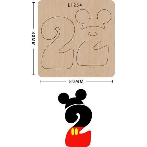 Making Decor Supplies Dies Cartoon Template New Design Craft Cutting Die decoration scrapbook Card Craft