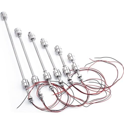 1pcs Stainless Steel Double Ball Float Switch Tank Liquid Water Level Flow Sensor Water Level Controller