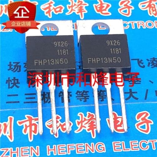 10PCS FHP13N50 TO-220
