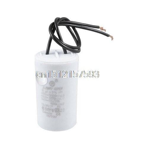 AC 400V/450V/500V 8uF 2-wire Motor Running Capacitor for Washing Machine Washer