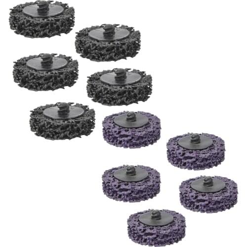 Quick Change Easy Strip&Clean Abrasive Sanding Discs for Paint Rust Removal Auto Surface Prep,5 Pcs 2In-50mm