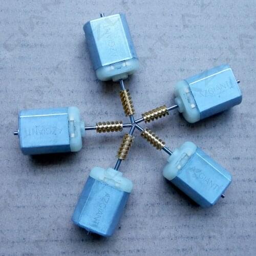 5PCS High Quality Car Central Door Lock Engine DC Motor Lock Actuator Motor Carbon Brush Holder for Volvo