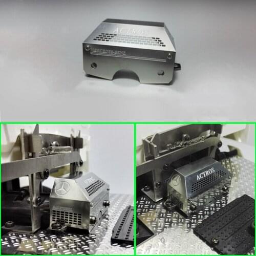 Metal Hood Protection Cover for 1/14 Tamiya RC Truck Car ACTROS 3363 1851 AROCS 3348 56348 Diy