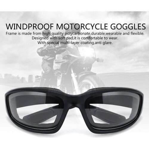 Motorcycle Glasses Army Polarized Sunglasses Windproof Motorcycle Goggles Cool Motorcycle Accessory For Hunting Shooting Biking