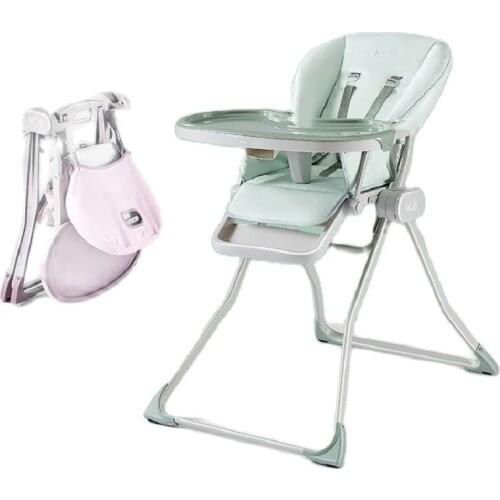 No need to install baby dining chair multi-function folding dining chair portable stable double childrens dining chair