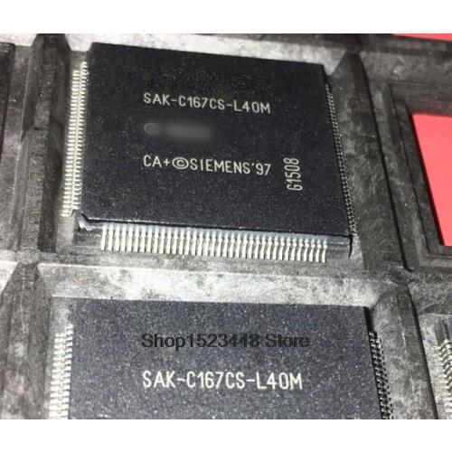 New SAK-C167CS-L40M QFP144 2PCS