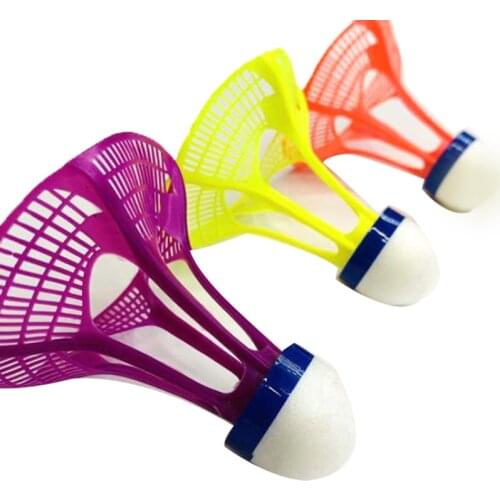 2021 New Original AirShuttle Outdoor Badminton AirShuttle Plastic Ball Nylon Shuttlecock Ball Stable Resistance 3pcs/Pack
