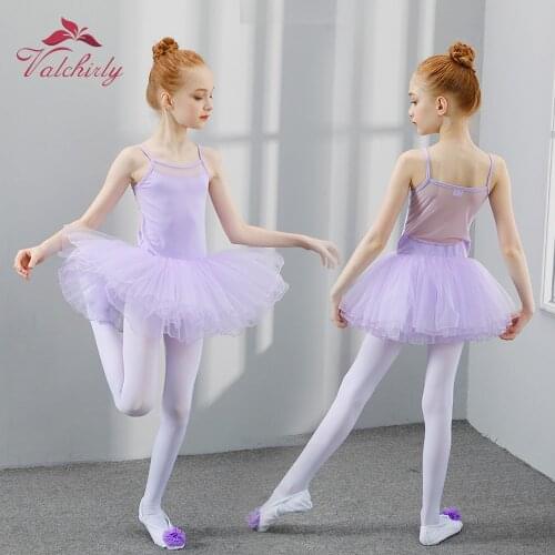 New Ballet tutu Dress, Girls Dance Clothing Kids Trainning, Princess Skirt Costumes,Gymatics Leotards Dance Wear