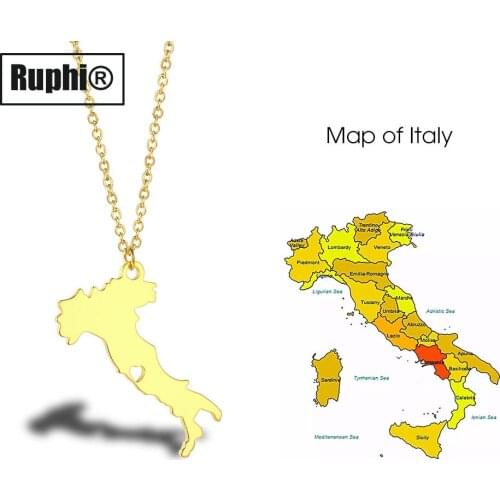 Stainless steel Gold world countries map pendant chocker Necklace Tourism souvenir gift ornament jewelry