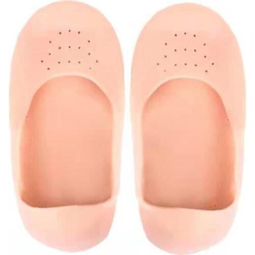 Silicone Insole Moisturizing Socks Heels Protector Anti Crack Foot Spa Socks Gel Shoes Insoles Feet Care Shoe Pads Cushion