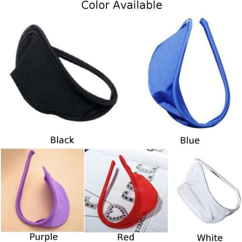 Men Briefs C String Pouch Authentic Invisible Sexy Thong Solid Color Breathable Pouch Underwear Briefs Lingerie Male Underpants