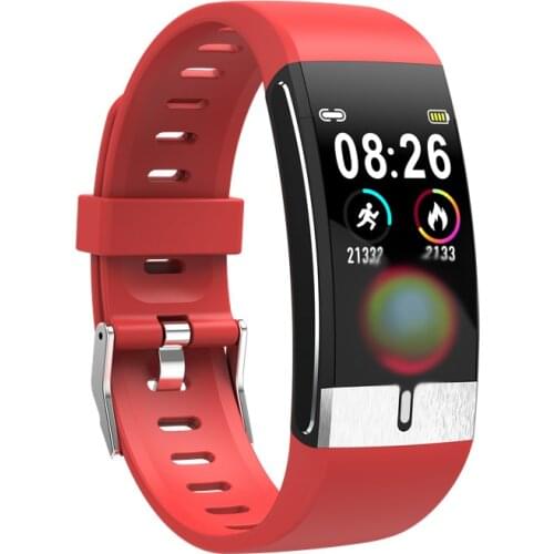 FromPRO E66 Body Temperature ECG PPG Smart Bracelet Fitness Tracker Heart Rate Monitor Al Medical Diagnosis Smart Watch VS T1
