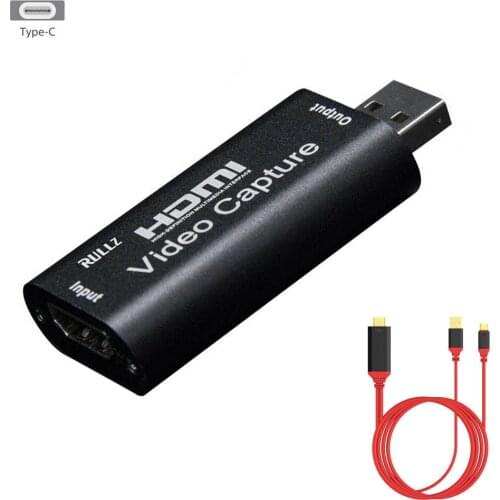 Willkey 4K Video Capture USB HDMI Card Video Capture Recording Box for PS4 Camcorder DVD Camera Recording Live Broadcast