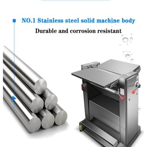 XZ-QP435 Professional Pork Skin Removed Cutting Machine Pig Meat Peeler Thickness adjustable