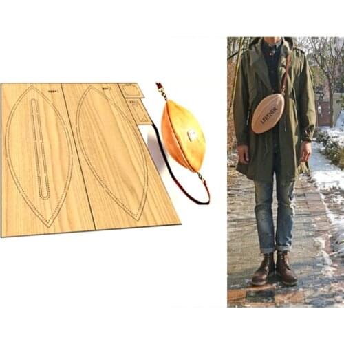 Japan Steel Blade Fashion rugby shoulder bag Leather Cutting Die Metal Die Cutter Leather Cut Mold Crafts Kraft Punch Tool