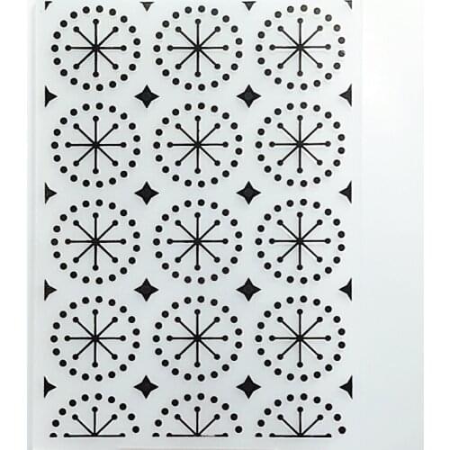 YLEF081 Circle Plastic Embossing Folder For Scrapbook Stencils DIY Photo Album Cards Paper Making Decoration Scrapbooking Tools