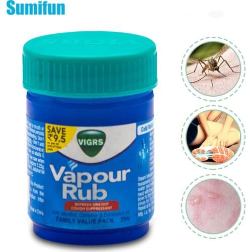 1pcs Cooling Balm Ointment Anti Itching Headache Toothache Stomachache Dizziness Essential Oil Herbal Cream P0036