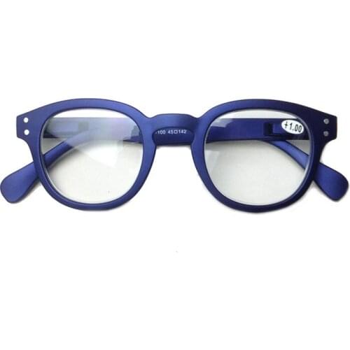 +100 +150 +200 +250 +300 +350 Resin Retro Round Optical Glasses Rimed Frame HD Computer Presbyopic SpringGlasses Oculos De Grau