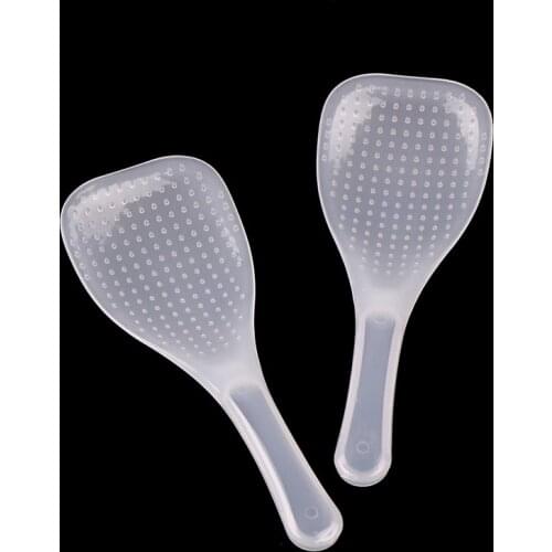 2pcs Dinnerware Rice Cooker Environmental Special Non Stick ABS Rice Spoon Kitchen Tool Spoons Soup Ladle Tableware