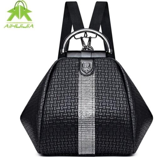 Женские рюкзаки со стразами Aihuijia China At AliExpress