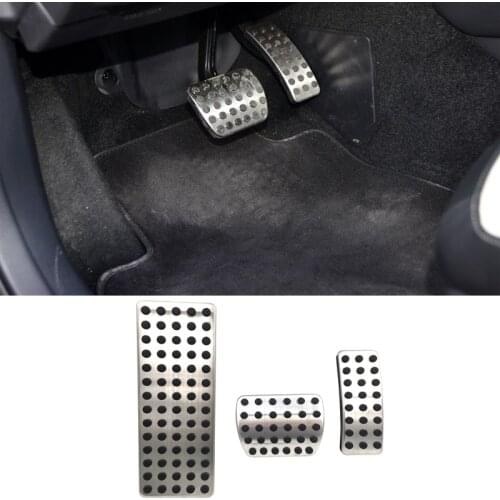 Angelguoguo Car pedal for Mercedes Benz A Class W177 B Class W247 GLB Class X247 accelerator brake footrest pad