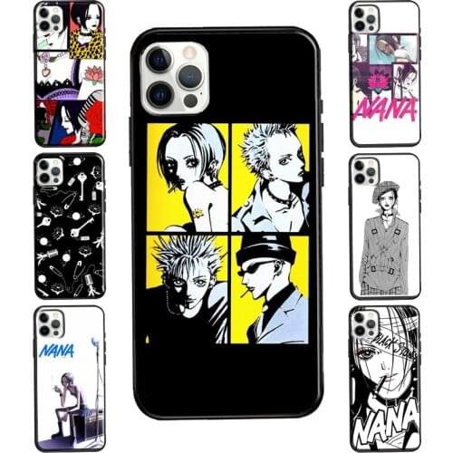 Anime Nana Osaki For iPhone 11 Pro Max XS 8 7 Plus SE 2020 X XR Case For iPhone 12 Pro Max mini Coque