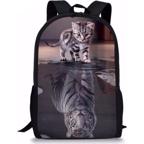 2021 New Funny 3D Printed Children Backpacks Girls Boys Baby Bags Orthopedic School Supplies Mochila High Quality