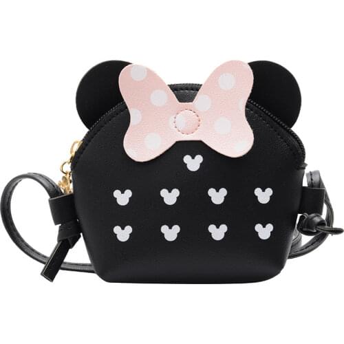 Childrens Crossbody Bags Disney Kawaii Mickey Mouse Messenger Bag Minnie Cartoon Anime Bags Small Purses and Handbags for Kids