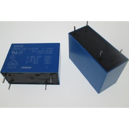 HOT NEW relay OMIH-SS-112LM-12VDC OMIH-SS-112LM 12VDC OMIHSS112LM 16A 240VAC 4PIN